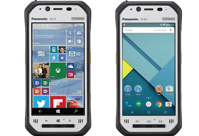 Panasonic представи Toughpad смартфони с Android и Windows 10 Mobile за екстремните ви нужди