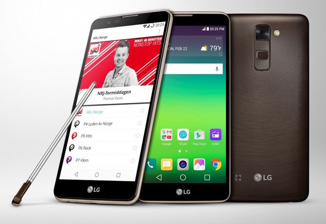LG Stylus 2 е първият смартфон, който поддържа DAB+ радио