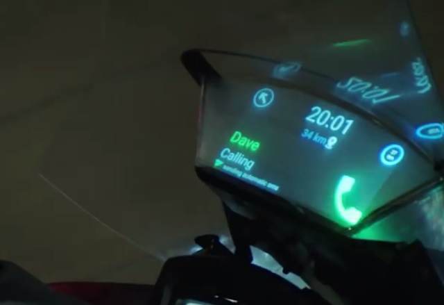 Samsung показа умен дисплей за мотоциклет