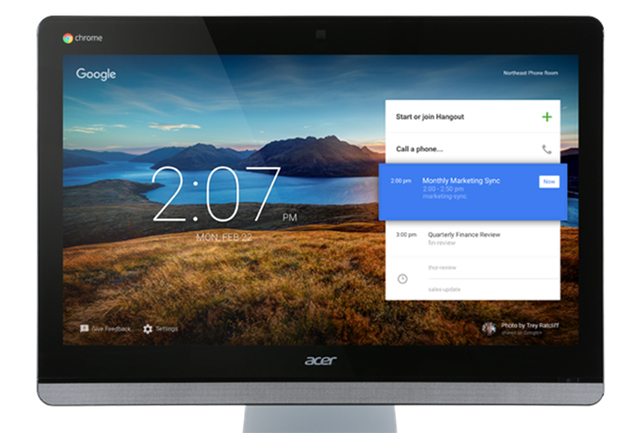 Google и Acer създадоха ново поколение всичко в едно устройство за видеоконференции