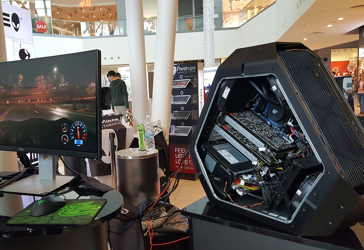 Tech Expo 2016: мощен геймърски хардуер от Alienware
