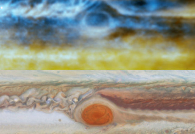 Радиотелескоп погледна надълбоко в атмосферата на Юпитер