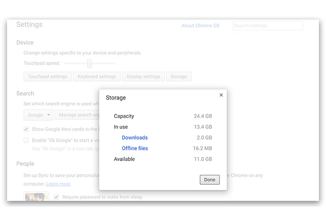 Chrome OS получи подобрен файлов мениджър