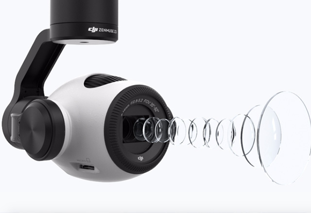 DJI представи нова професионална камера за своята серия от дронове, която може да записва 4K видео