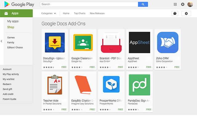 Google Docs и Sheets се сдобиха с Android добавки, които носят нова функционалност