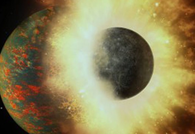 Основен за живота на Земята елемент се е появил след планетарен сблъсък 