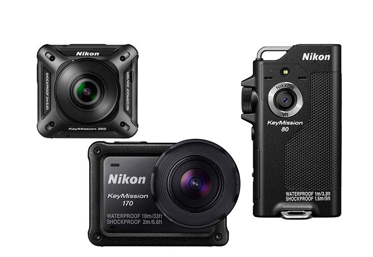 Nikon представи цяла серия екшън камери