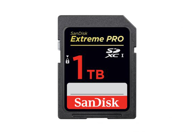 SanDisk представи SDXC карта с 1 TB памет