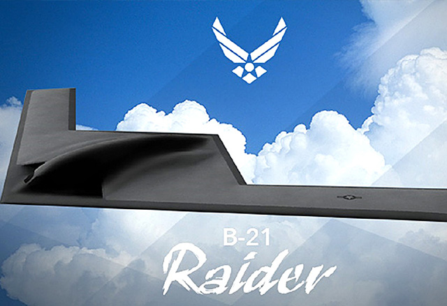 Най-новият американски стратегически бомбардировач се нарича B-21 Raider