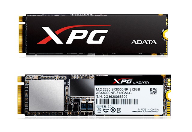 ADATA пусна 3D NAND флаш SSD за гейминг от серията XPG 