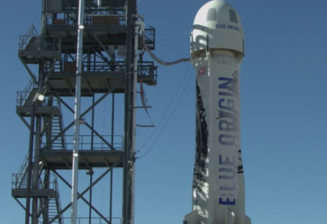Blue Origin с успешен тест на евакуационната система на New Shepard