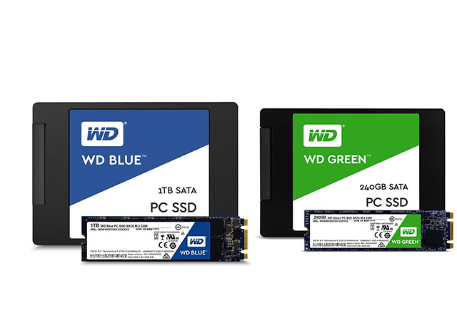 Western Digital представи първите си SATA SSD дискове за персонални компютри