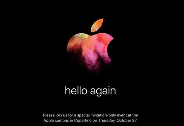 Apple официално изпрати покани до медиите за Mac събитието си на 27 октомври