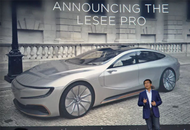 LeEco представи своя електрически самоуправляващ се автомобил LeSee Pro