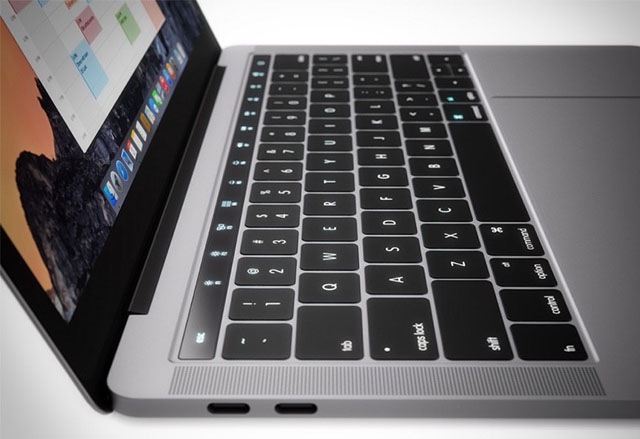 Изтекли снимки на новия MacBook Pro потвърждават OLED екрана над клавиатурата