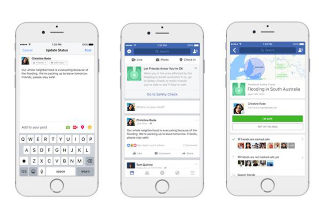 Фунцкията Safety Check на Facebook вече може да бъде активирана ръчно