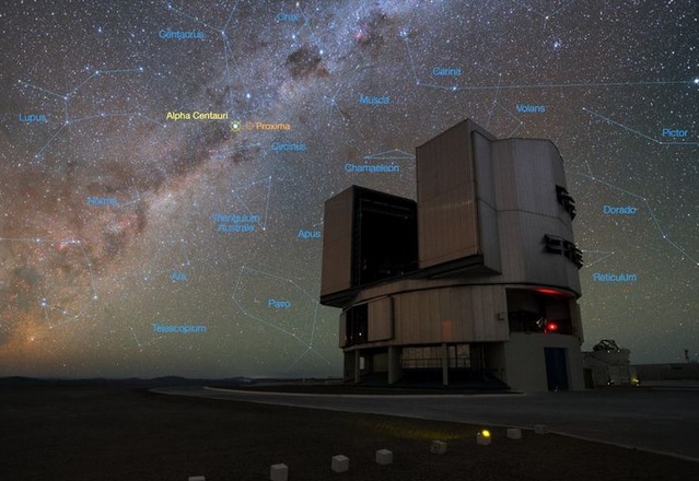 Подобряват големия телескоп в Чили, за да търси планети в Алфа Центавър
