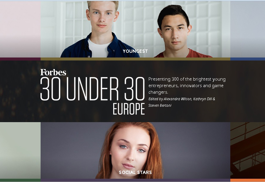 Седем българи са в престижния списък на Forbes “30 под 30”