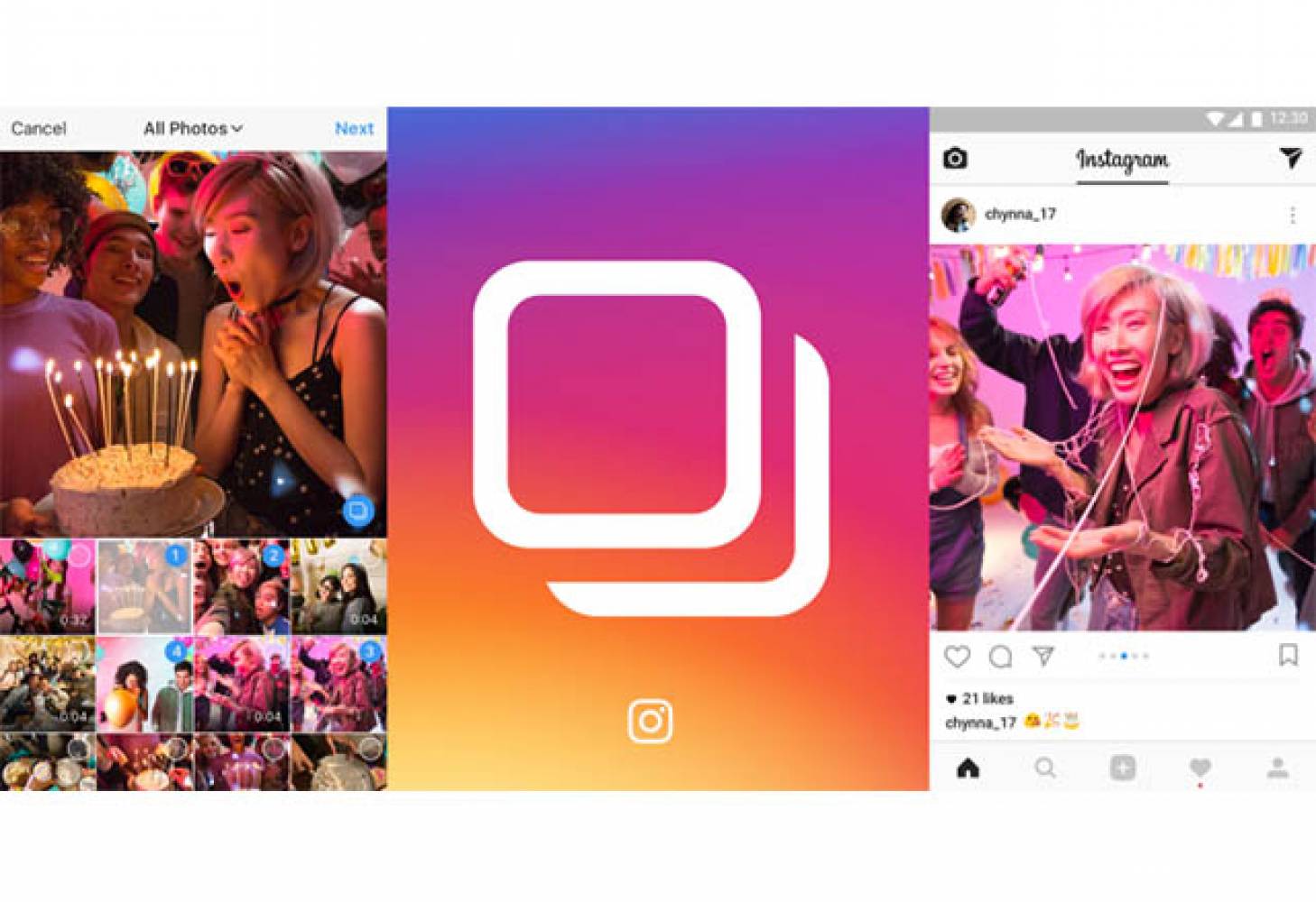 Instagram за iOS и Android се сдоби с функция за качване на албуми със снимки и клипове