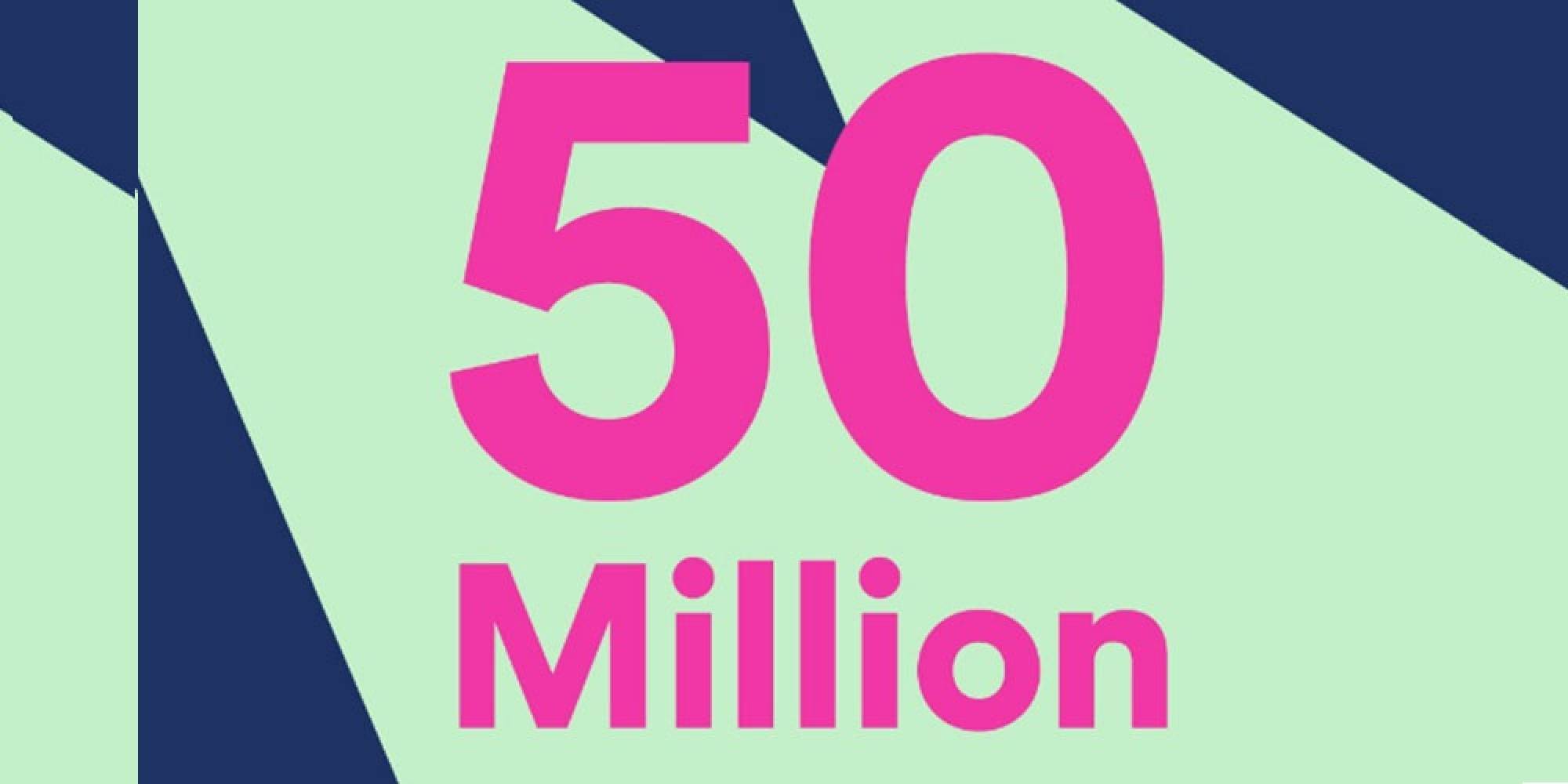 Spotify достигна бройката от 50 милиона платени абонати