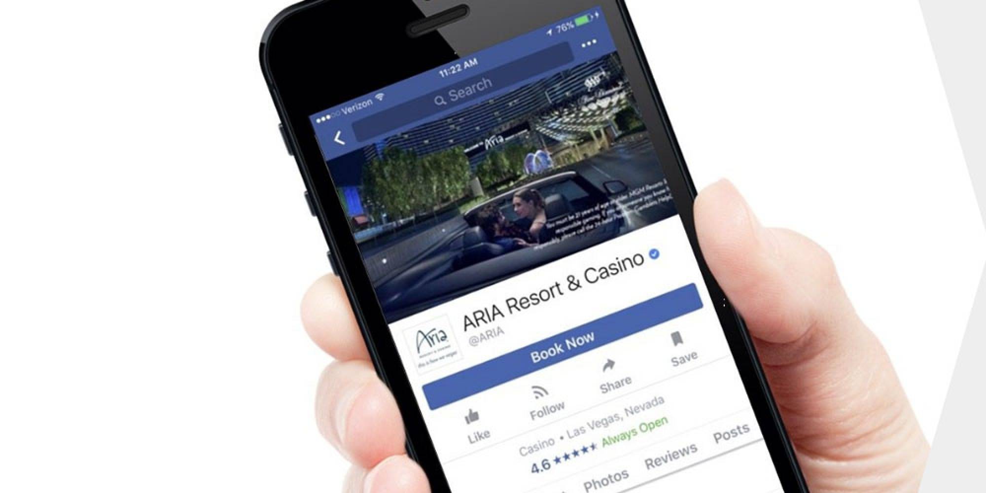 Facebook пусна функцията  City Guides за резервации на хотели и ресторанти