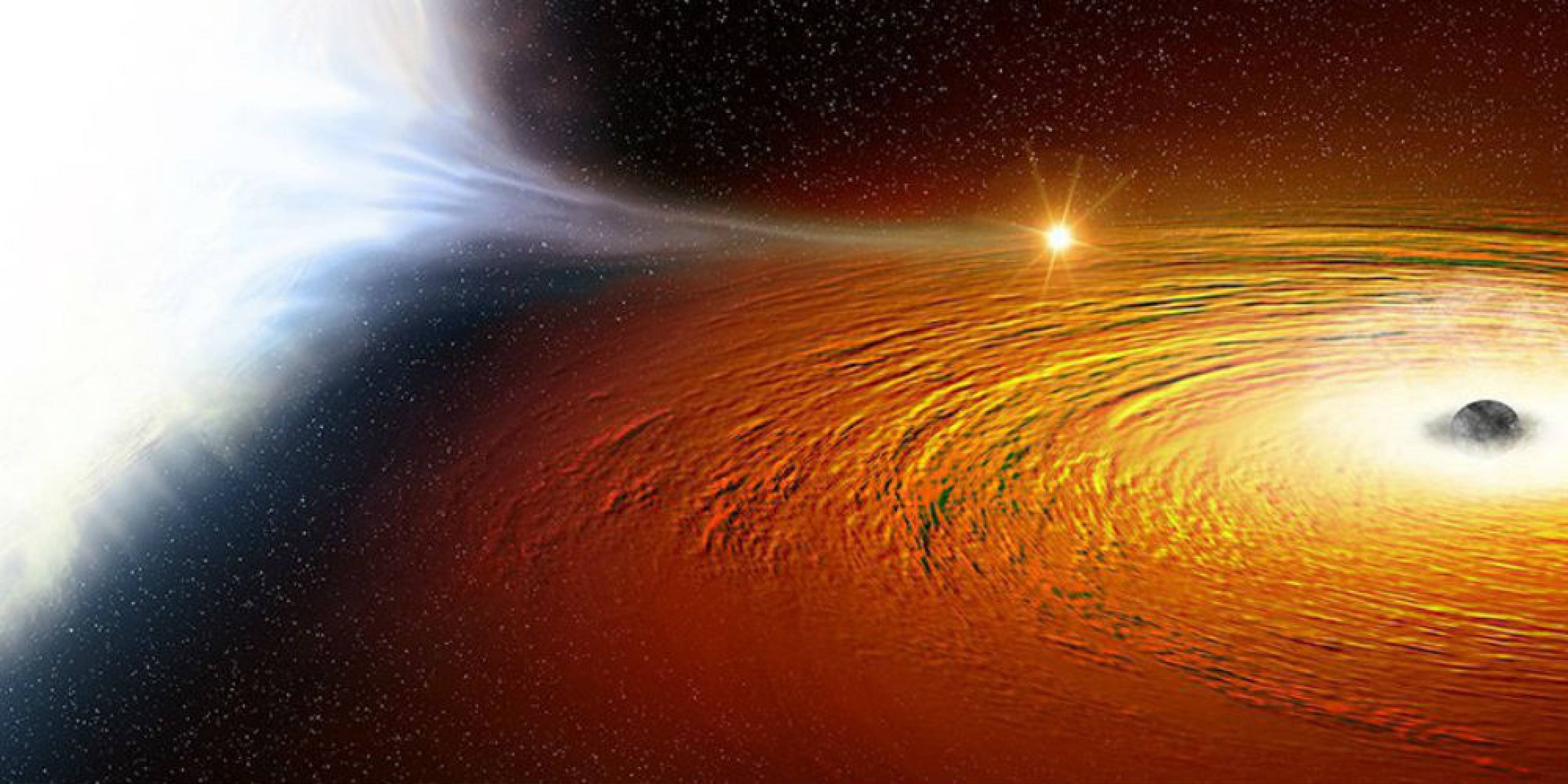 Астрономи откриха звезда, въртяща се около черна дупка