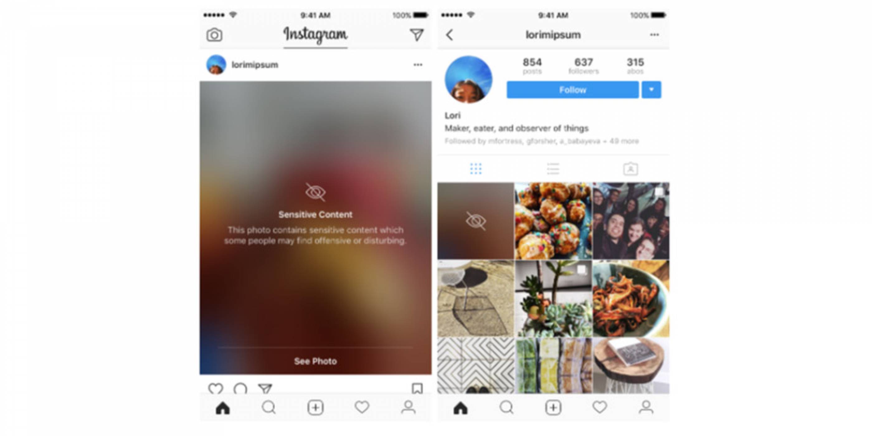 Instagram ще замъглява неподходящо съдържание