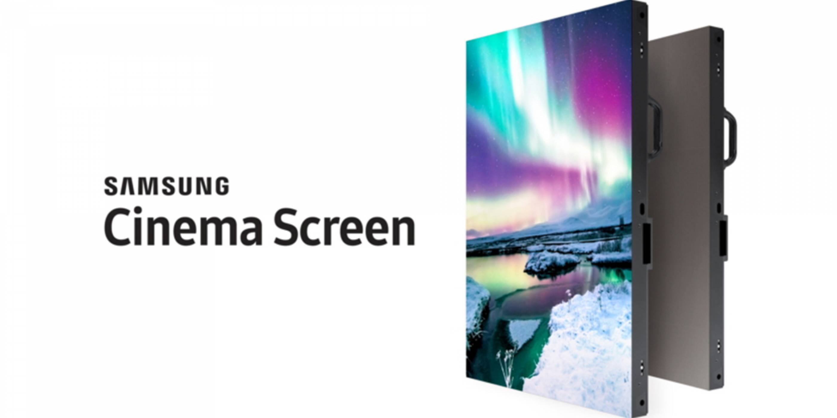  Samsung Cinema Screen е първият 10.3-метров LED HDR 4K киноекран