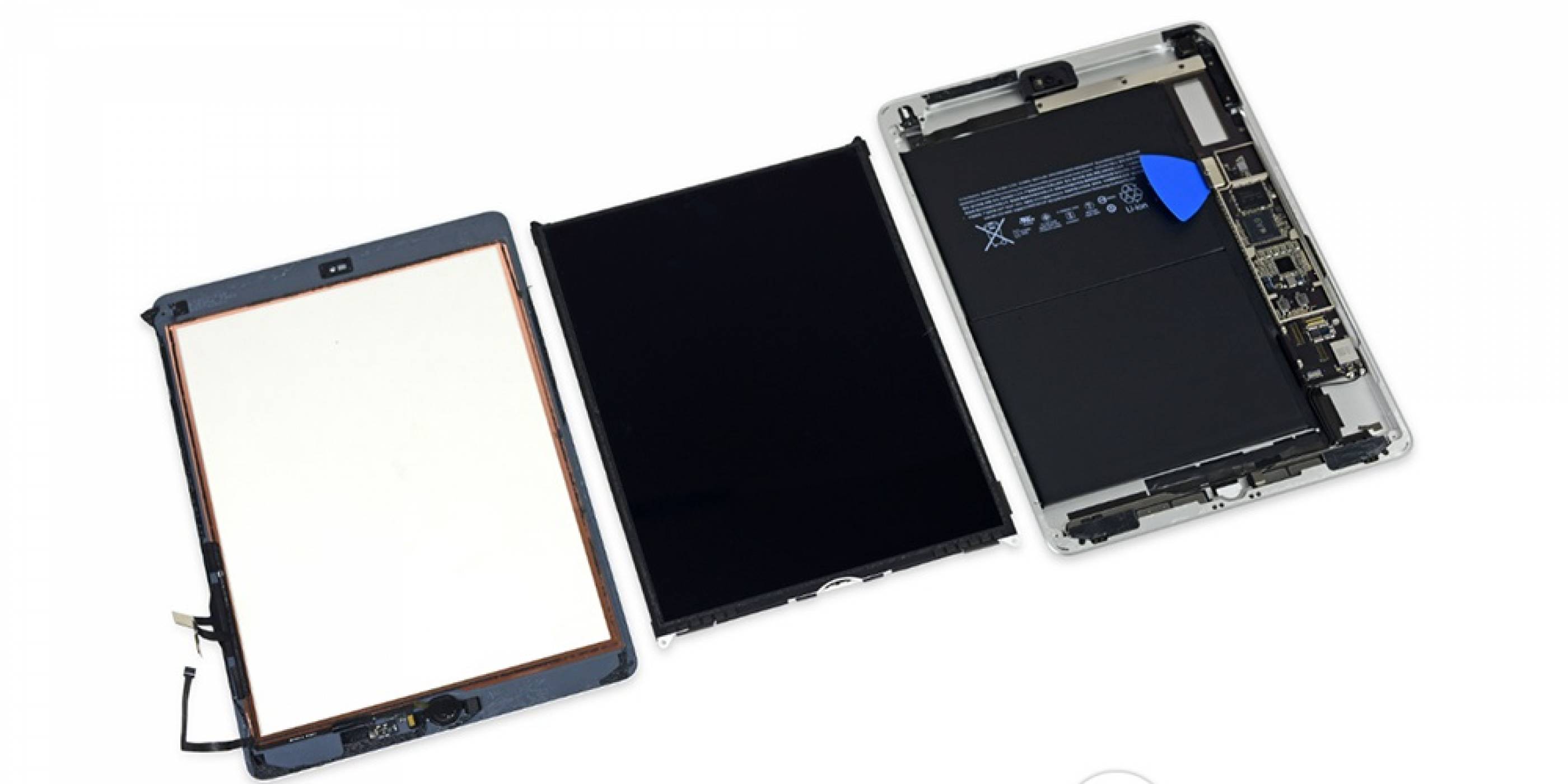 iFixit разглобиха iPad 5, давайки му оценка 2 от 10 възможни точки