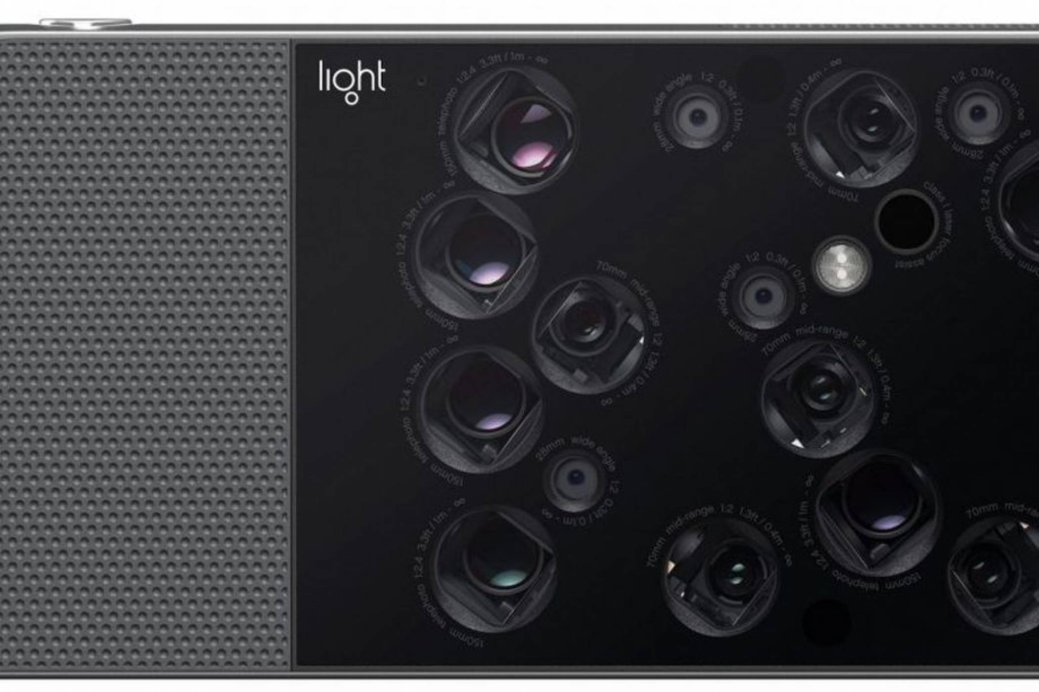 Ето как как изглежда фотоапаратът с 16 лещи на Light