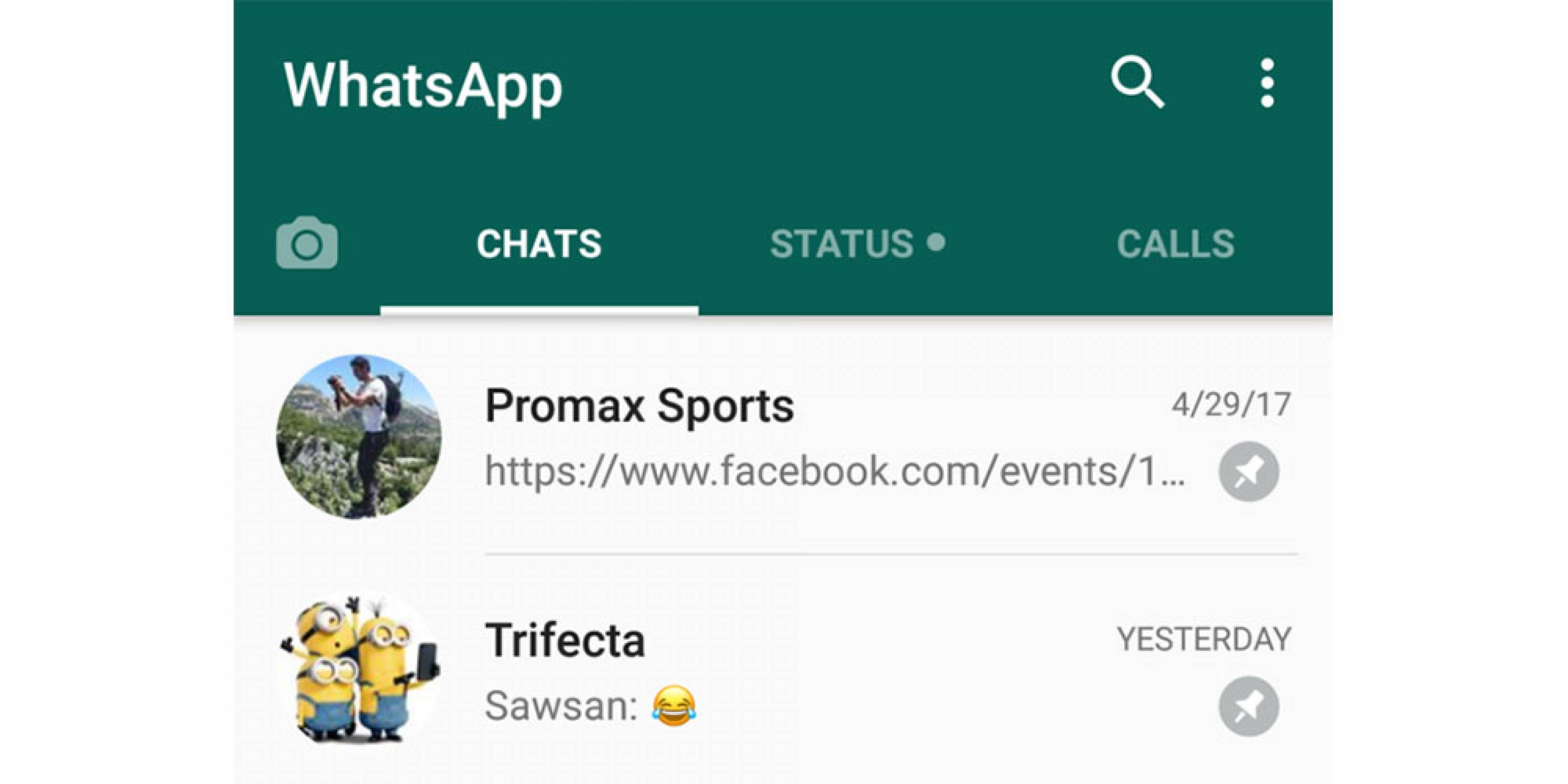 WhatsApp тества функция за прикрепяне на любими чатове най-отгоре в приложението