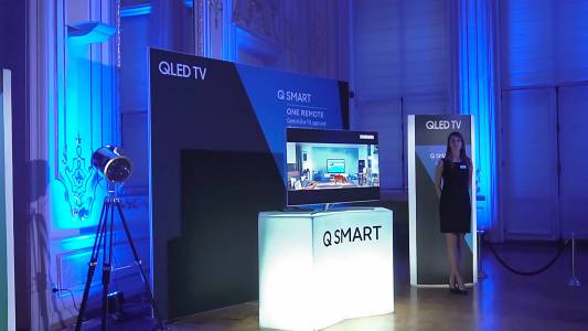 Видео от официалното представяне на телевизорите Samsung QLED в България