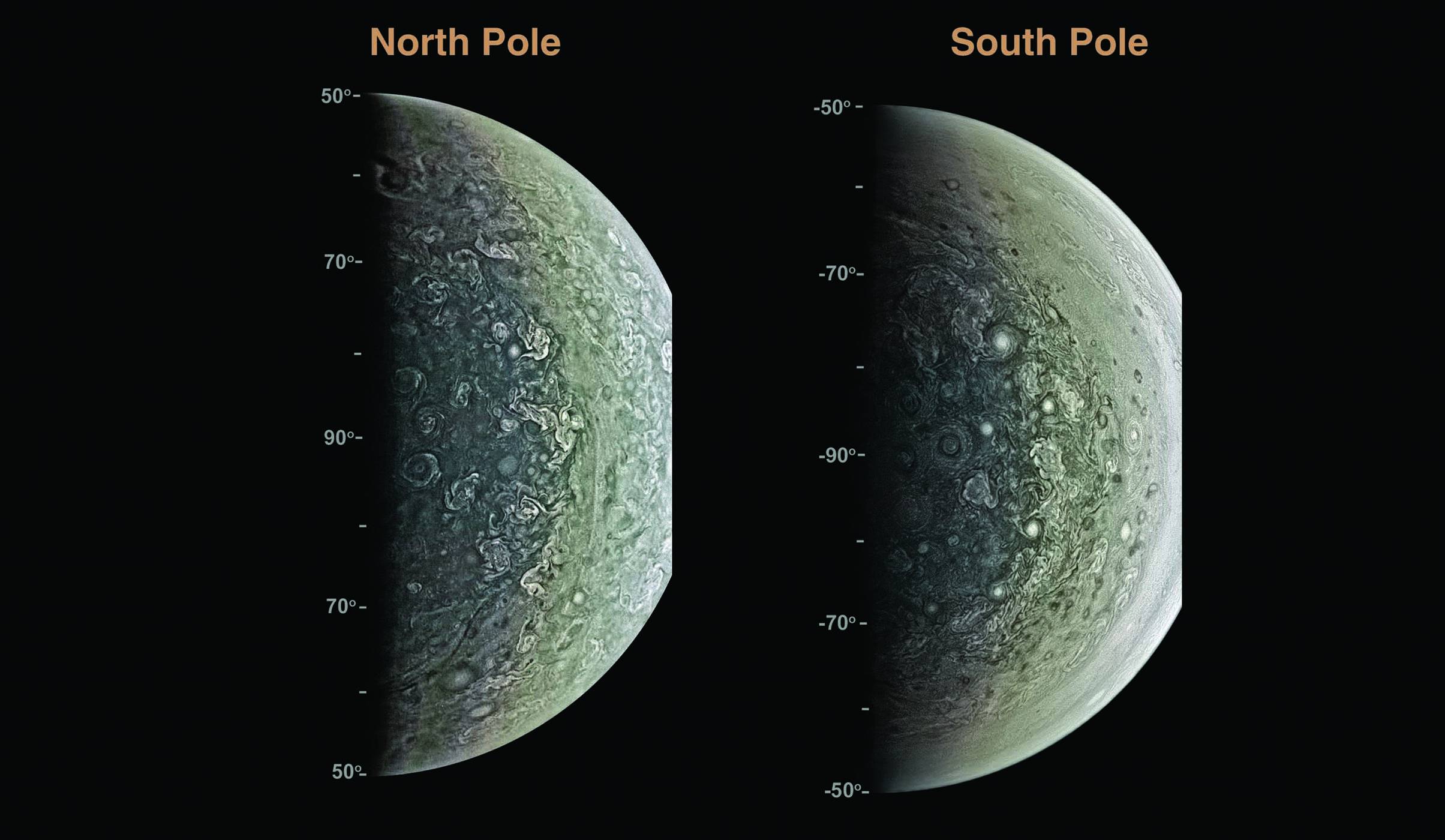 Juno започна да разкрива ревностно пазените тайни на Юпитер