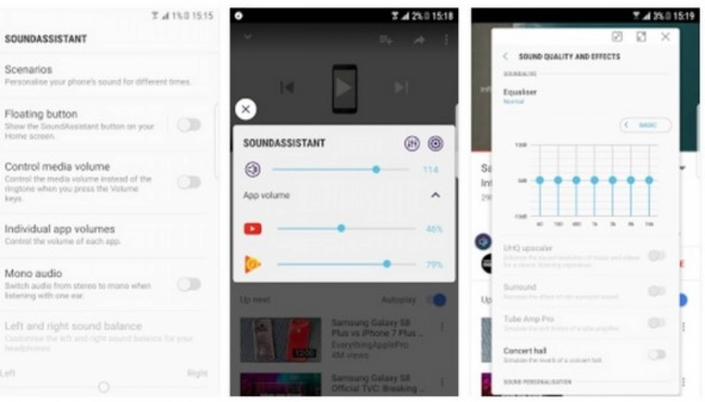Samsung пусна приложението SoundAssistant за по-добър звук на вашия Galaxy телефон