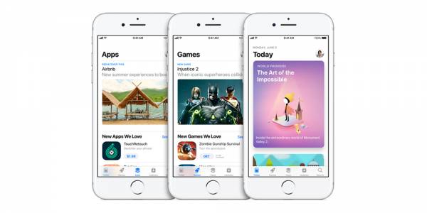 Apple представи нов дизайн на App Store с нови раздели за приложения и игри