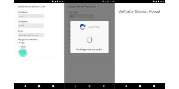 Google пренесе своята програма reCAPTCHA за Android устройства