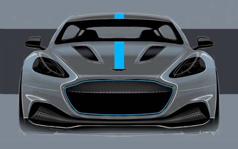 Електрическият звяр Aston Martin RapidE тръгва по пътищата през 2019 г.