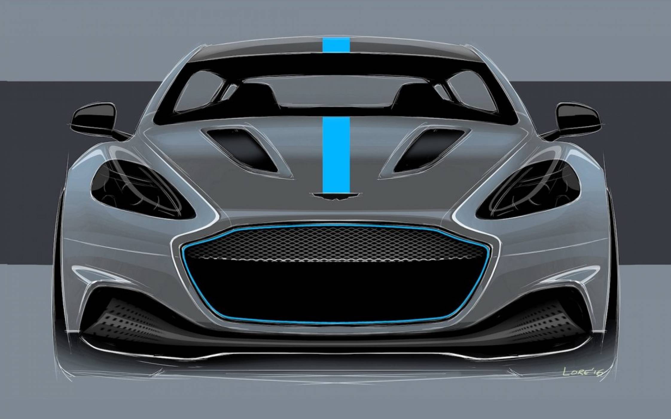 Електрическият звяр Aston Martin RapidE тръгва по пътищата през 2019 г.