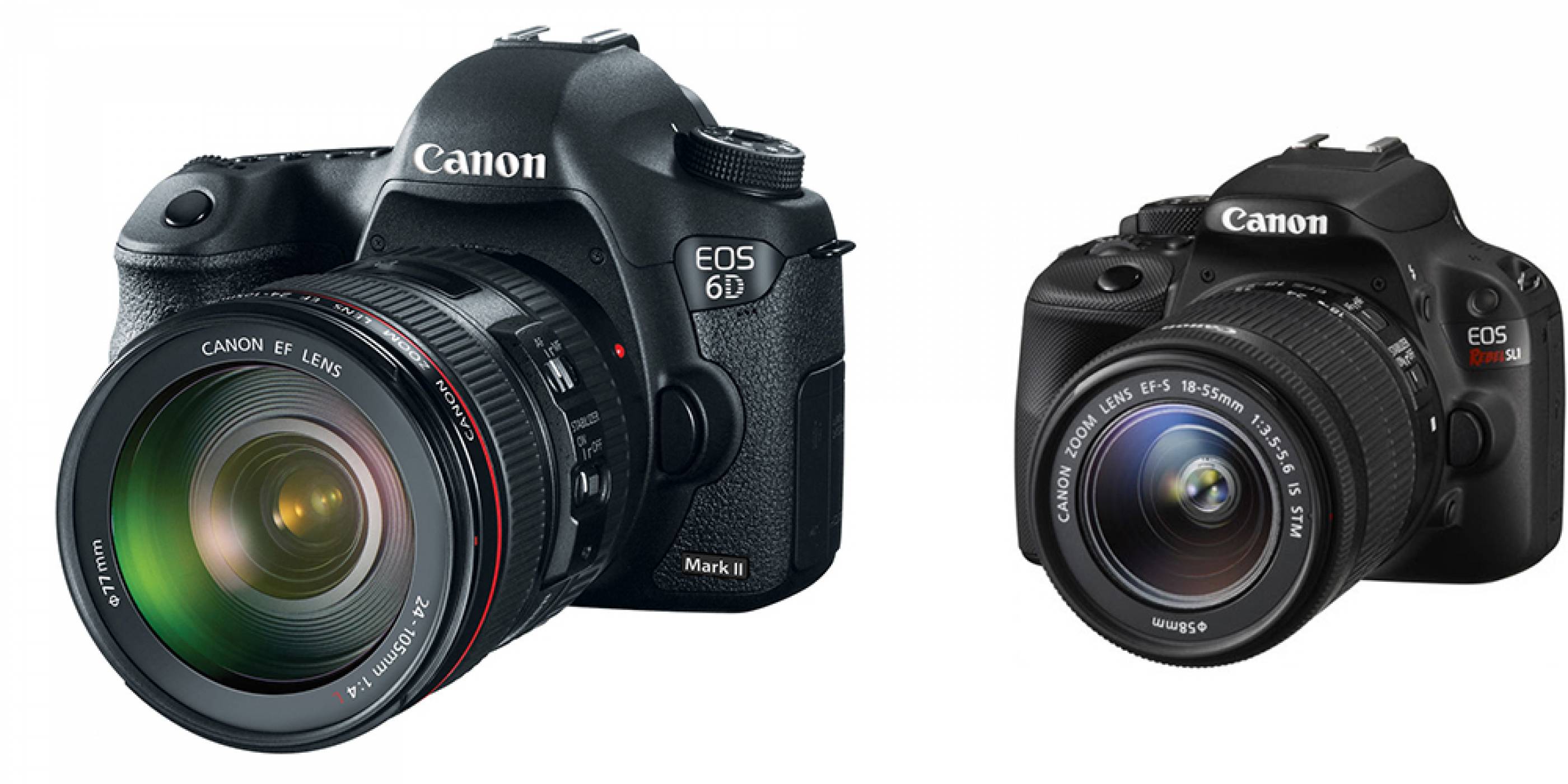 Canon обнови DSLR линията си с новите модели EOS 6D Mark II и EOS 200D