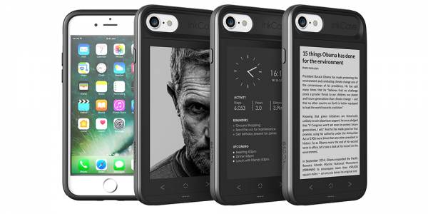 InkCase i7 е нов Bluetooth калъф, който добавя E-ink екран към вашия iPhone 7 или 7 Plus