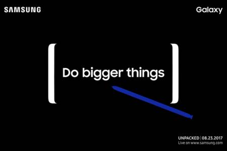 Официално: ще видим Galaxy Note 8 на 23 август