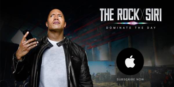 The Rock x Siri: Dominate The Day е новата надъхваща реклама на гласовия асистент на Apple