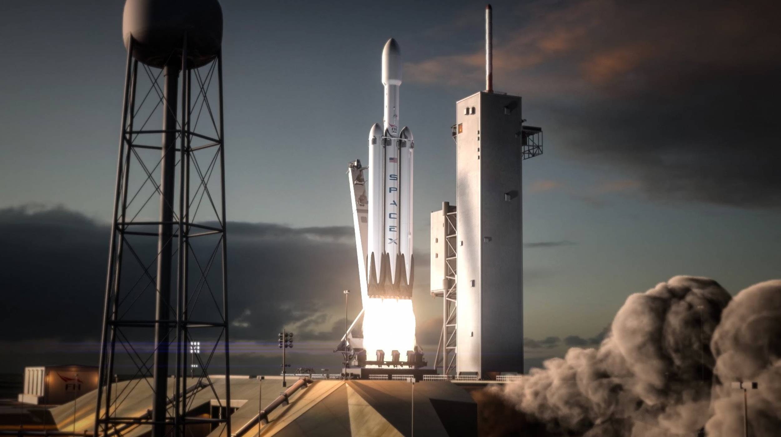 Първият полет на ракетата Falcon Heavy ще се случи през ноември