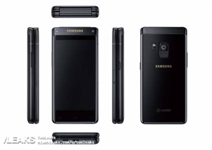 Ето най-добрия до момента поглед на високобюджения телефон с капаче на Samsung