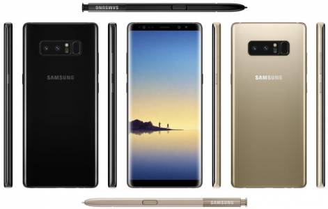 Пълните технически параметри на Galaxy Note 8 са ясни