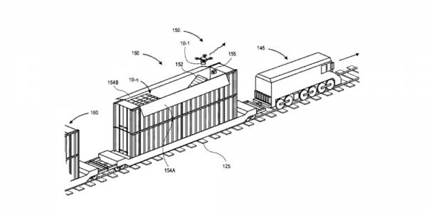 Amazon със заявка за патент за доставки на стоки с дронове и съпътстващи превозни средства за тях