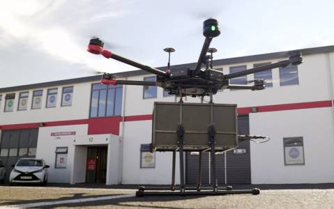 Първата напълно автономна услуга за доставки с дрон стартира в Исландия