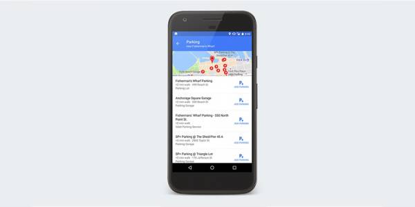 Google Maps за Android получи нова функция за намиране на паркинги