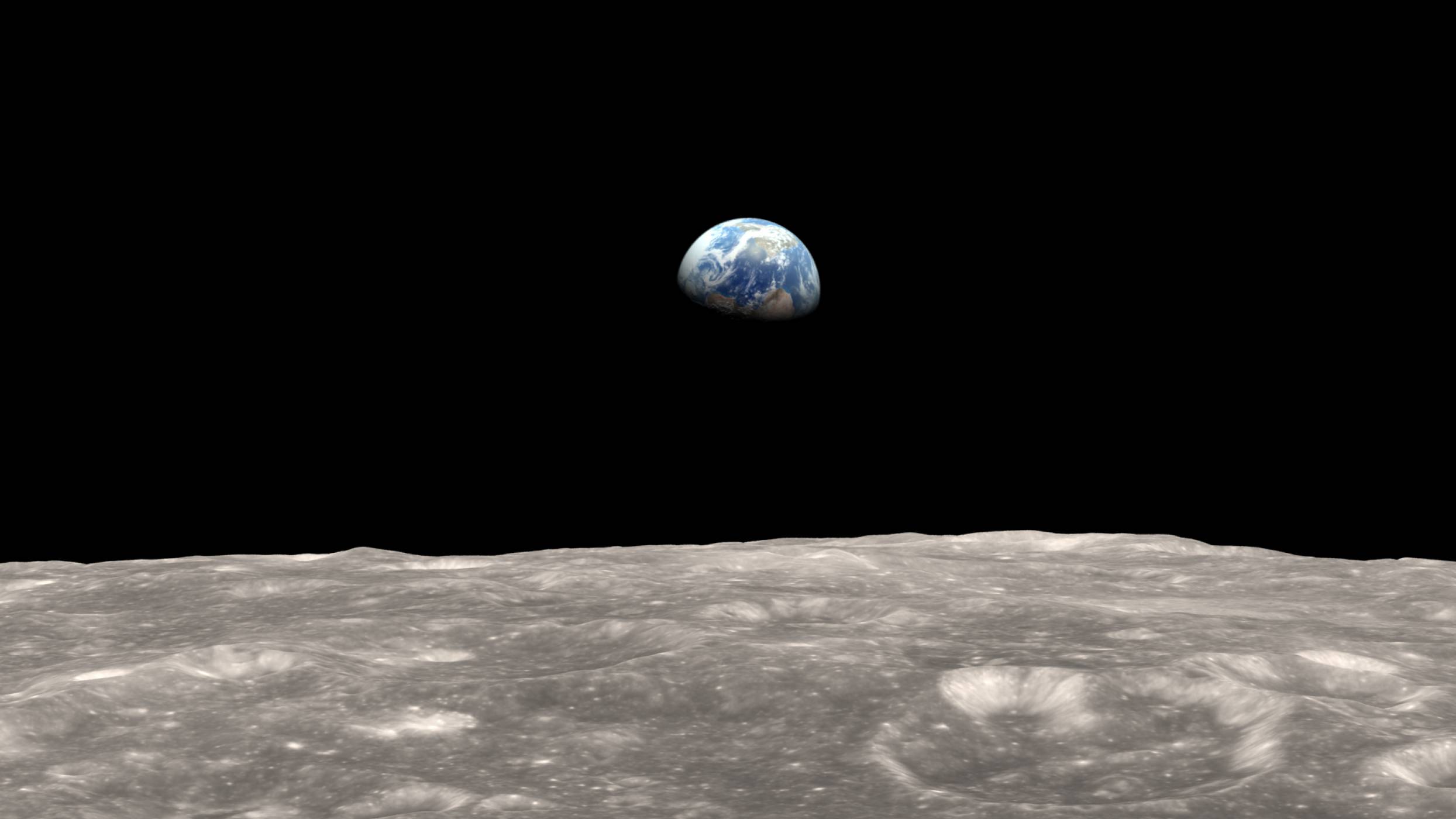 Новооткрит материал на Луната ни дава идея за Земята в ранните й години