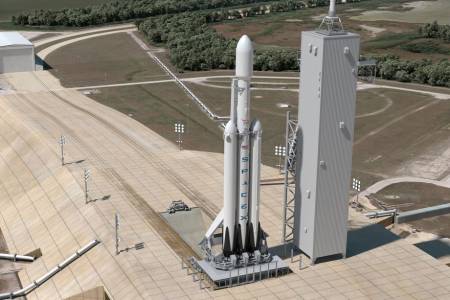 SpaceX продължава с успешното тестване на ракетата Falcon Heavy